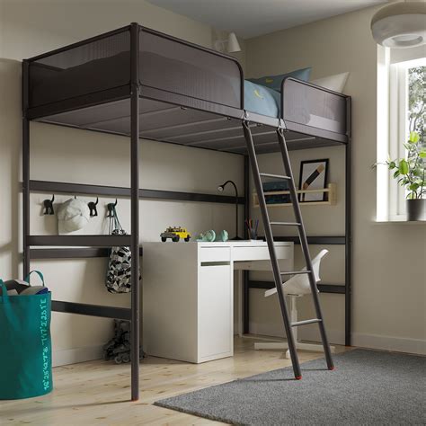 gray metal loft bed|ikea tuffing loft bed instructions.